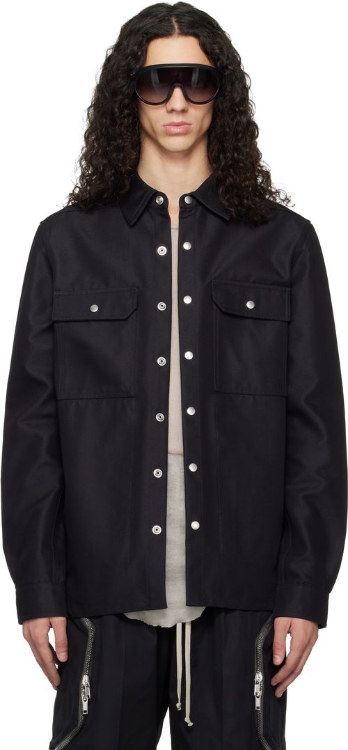 Black Temple Outer Shirt