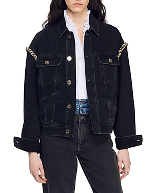 Paloma Embellished Denim Jacket