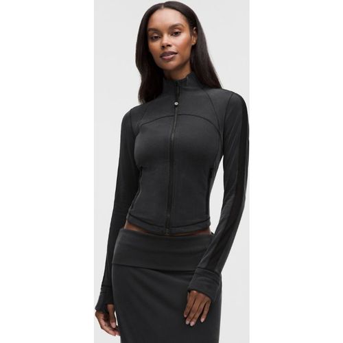 Lululemon – Women's Define Jacket Micro-Rib Drapey Softstreme – Color Black