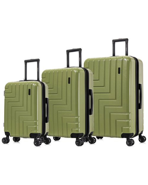 Zahav Lightweight Expandable Hardside Spinner 3pc Luggage Set