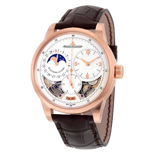 Jaeger Le Coultre Duometre Quantieme Lunaire 18ktPink Gold Mens Watch Q6042522