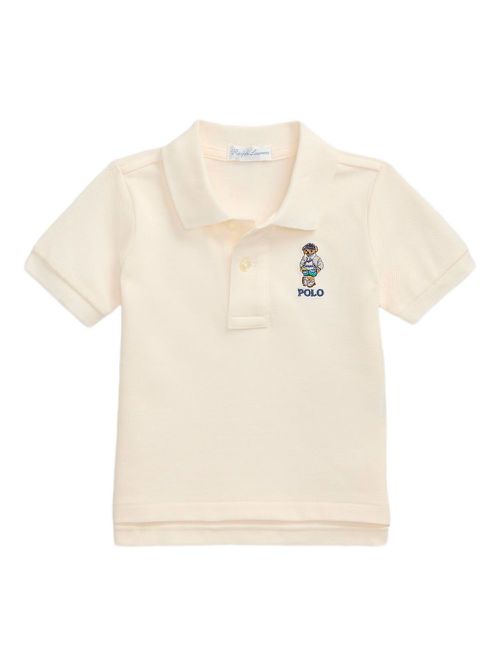 Cotton polo shirt - Neutrals
