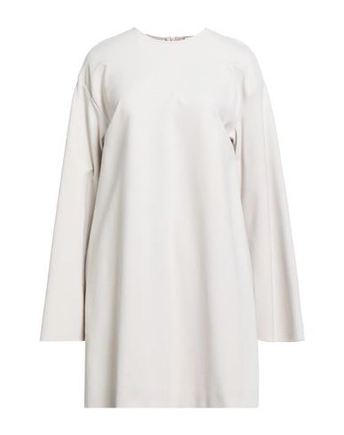 Woman Mini dress Beige Size 2 Viscose, Polyamide, Elastane