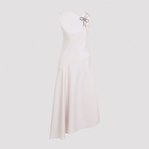 Asymetric Dress With Diagonal Cut