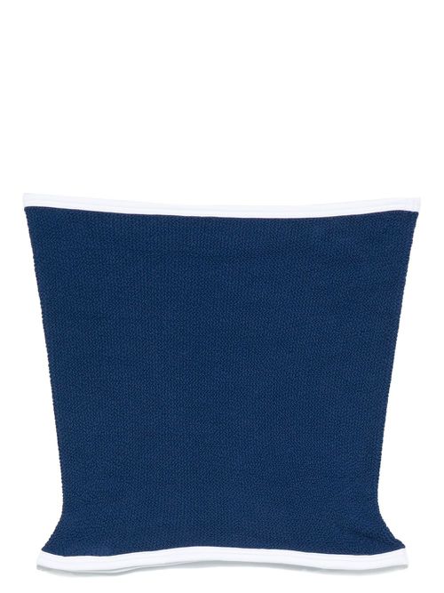 Crinkled swim skirt - Blue