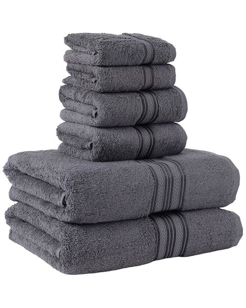 6Pc Cotton Towel Set