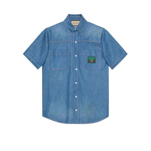 Men's Classic Button-Front Shirt