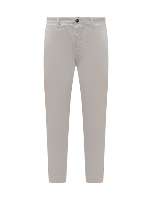 Light Grey Slim Chino Trousers