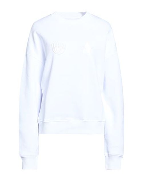 Woman Sweatshirt White Size XS Cotton
