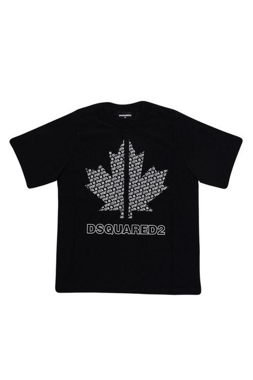 Boys Black Logo T-Shirt