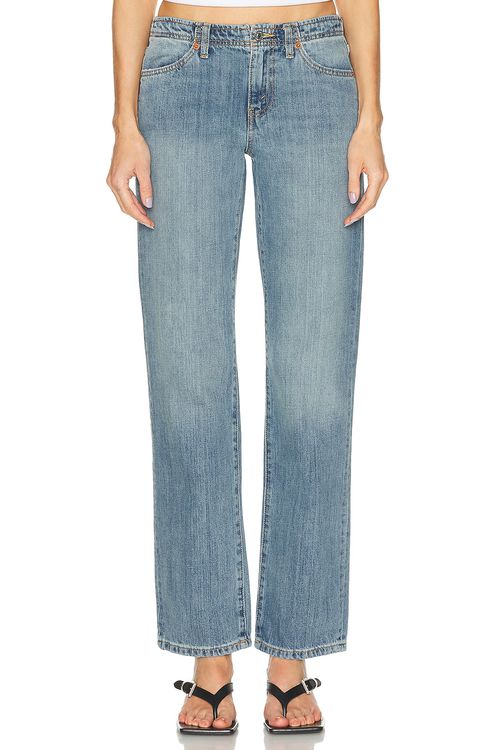 RE/DONE Sanasa Jeans in Authentica Indigo - Blue. 24 also , 26, 27, 28, 29, 30
