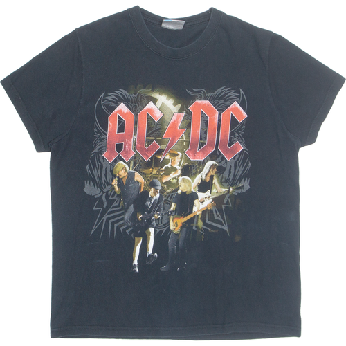 STARWORLD ACDC Black Ice 2010 Tour Mens Band T-Shirt Black