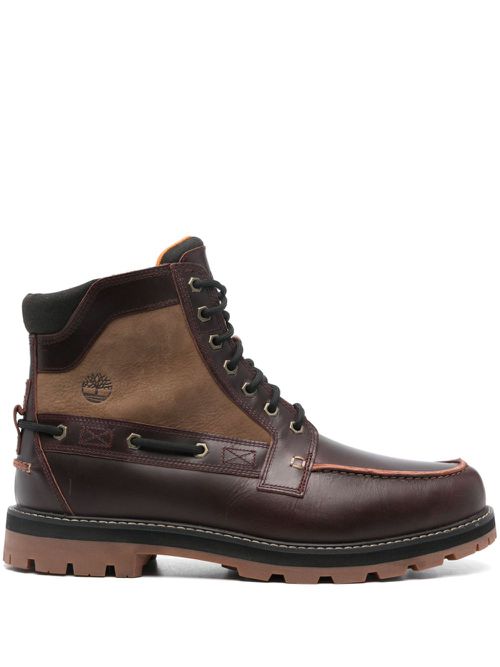 Britton Road 7-Eye boots - Brown