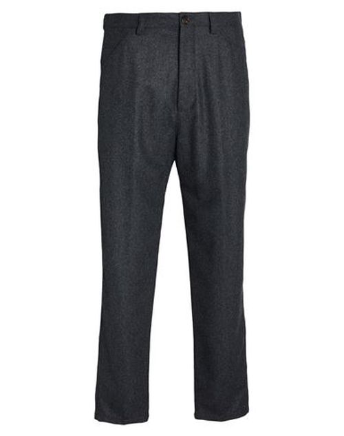 Man Pants Charcoal Size 28 Virgin Wool