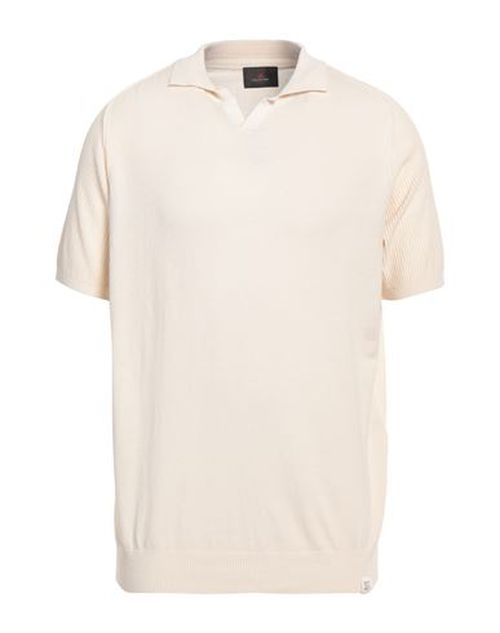 Peuterey Man Sweater Cream Size L Cotton