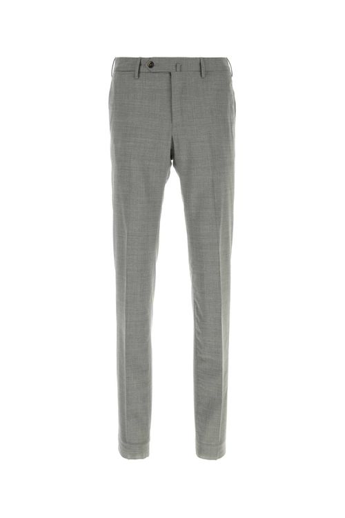 Stretch Cotton Chino Pant — Gray