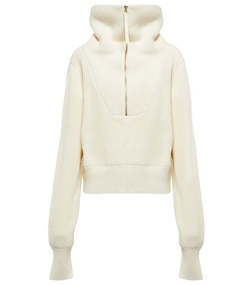 Mentone half-zip sweater