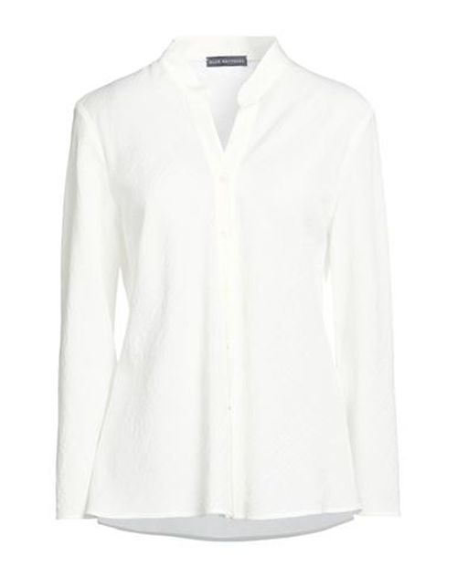 Woman Shirt White Size 10 Viscose, Polyester, Elastane