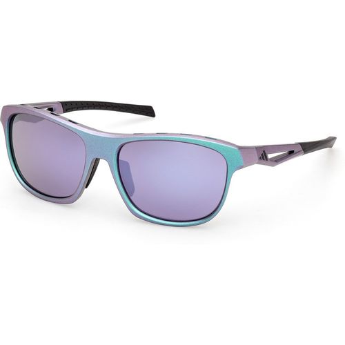 Adidas Sport Man Adidas Sport SP0118 97Z Sunglasses Injected Green Violet Squared Norma