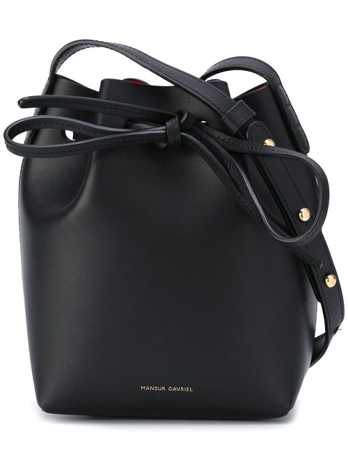 Mini Mini Bucket bag - Black