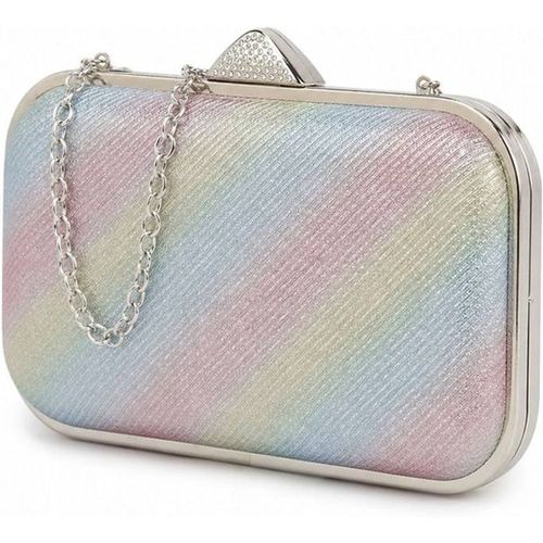 Kitise Triable Clasp Metal Frame Clutch Evening Bag