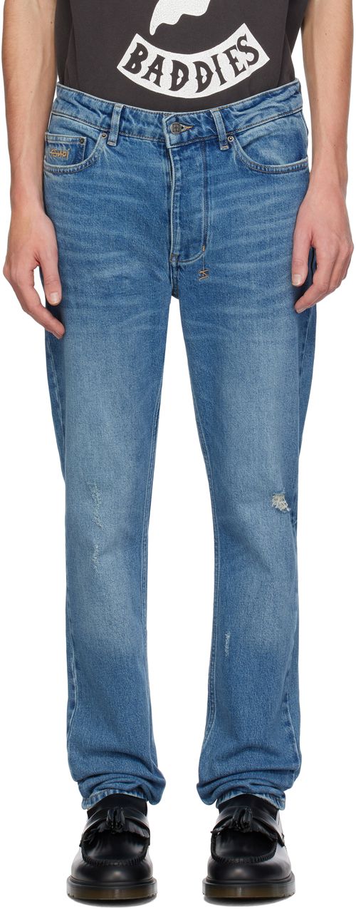 Ksubi Blue Chitch Maverick Jeans