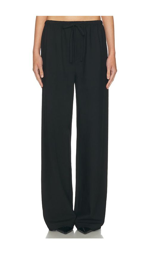 Helsa The Bias Cut Pant in Black. - XS also in L, M, S