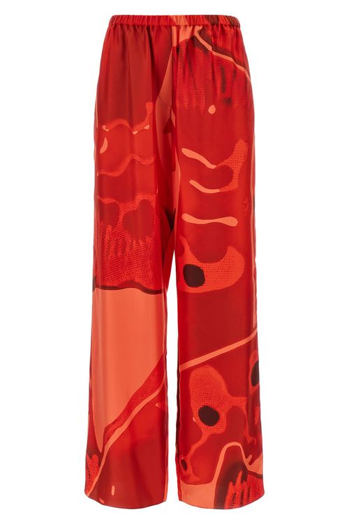 Palazzo Silk Pants