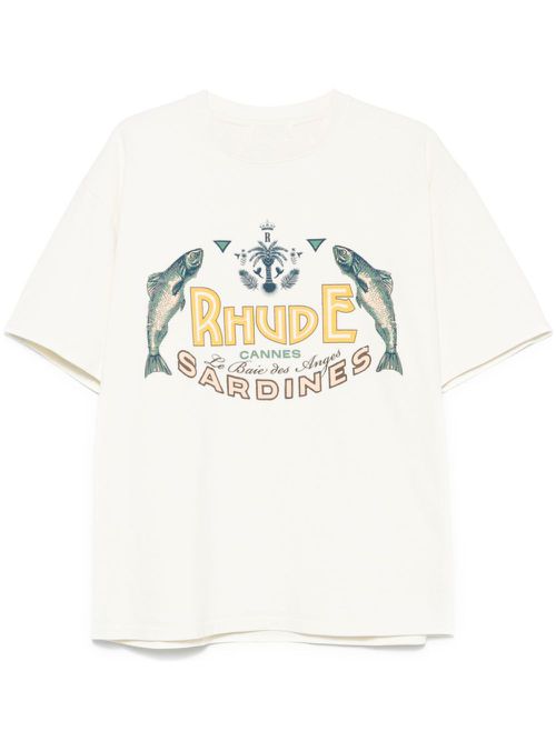 Graphic-print T-shirt - White