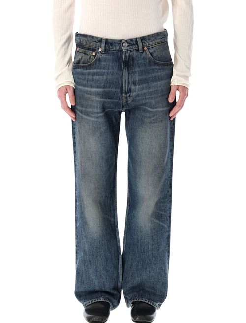 Third Cut Wide Straight Jeans
