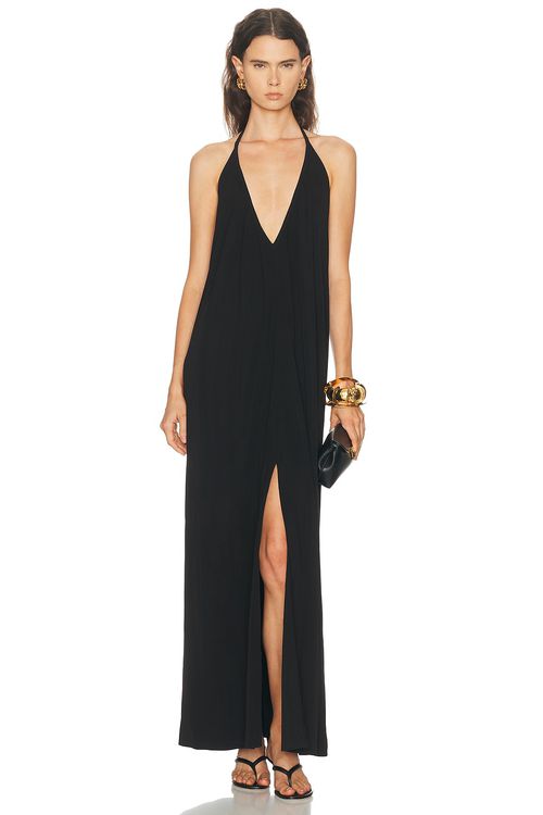Ronny Kobo Vashti Dress in Black - Black. L also in
