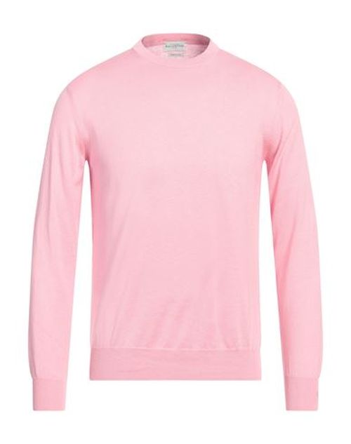 Ballantyne Man Sweater Pink Size 36 Silk, Cotton