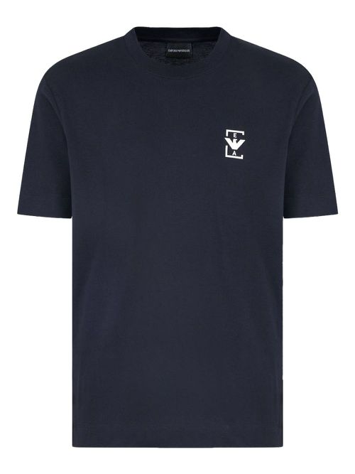 Eagle-logo T-shirt - Blue