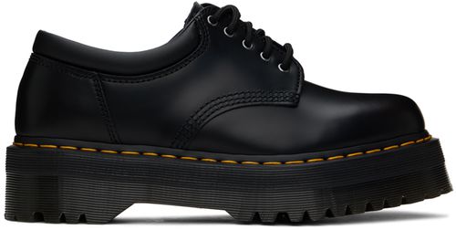 Dr. Martens Black 8053 Leather Platform Derbys