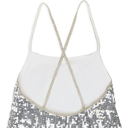 SEQUIN SILVER DRESS