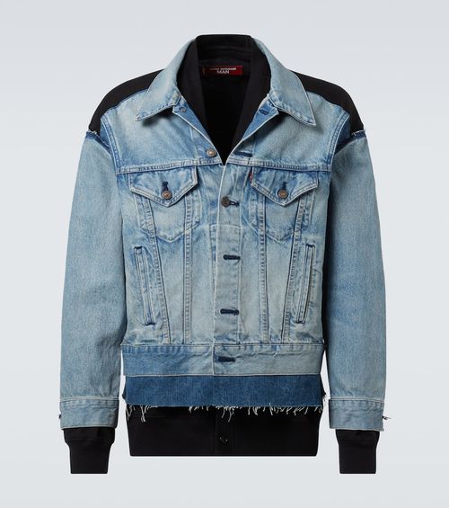 X Levi's jersey and denim jacket