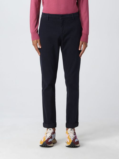 Pants Men color Blue