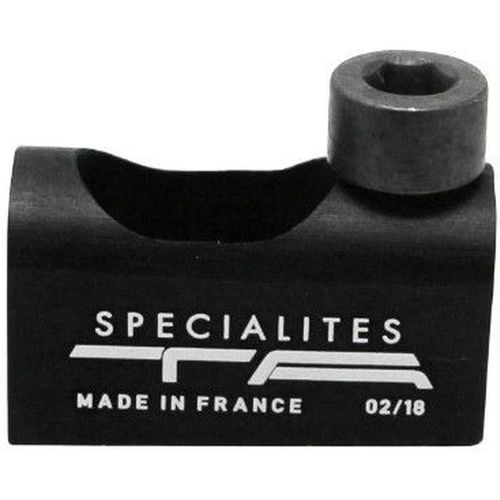 Derailleur hanger for ovulation plate with screw specialities t.a.