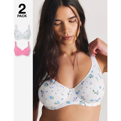 2 Pack Slimma Cotton Full Cup Bra