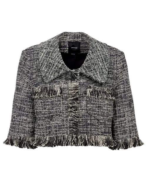 Cropped Sleeve Mini Jacket