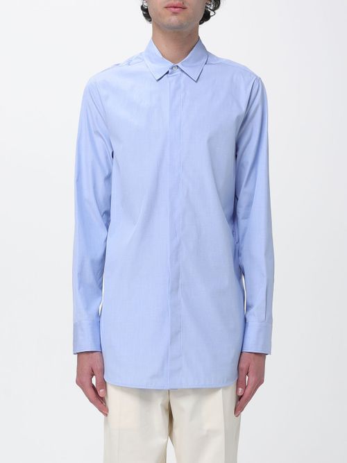 Shirt Men color Gnawed Blue