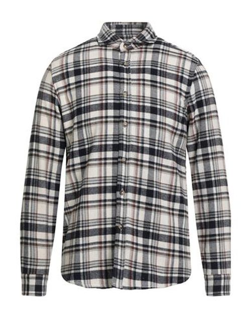 Man Shirt Midnight blue Size M Polycotton, Polyester, Cotton, Wool, Viscose