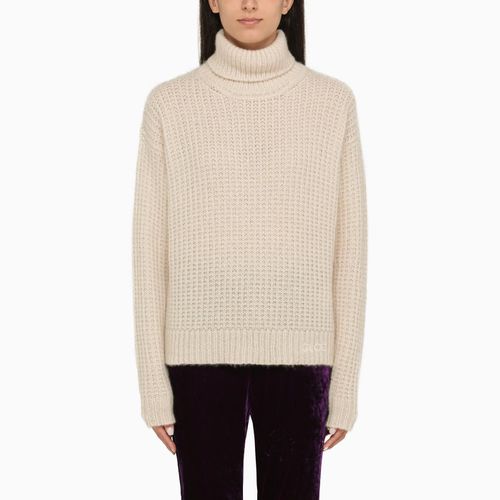 Ivory Cashmere Turtleneck