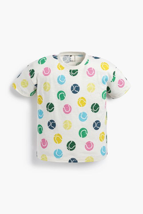 Oversized Slouchy Tee In Rainbow Rally | Baby | Unisex Boy Or Girl - Monica + Andy Organic Baby Clothing