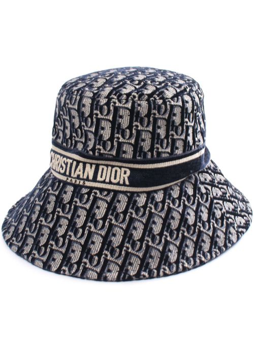 Christian Dior Pre-Owned 여성 2010s Trotter bucket hat - Blue 900731