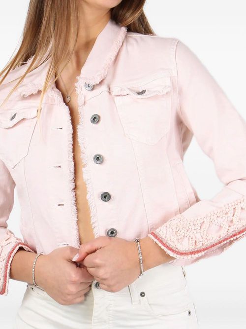 PHO FIRENZE cotton jacket - Pink