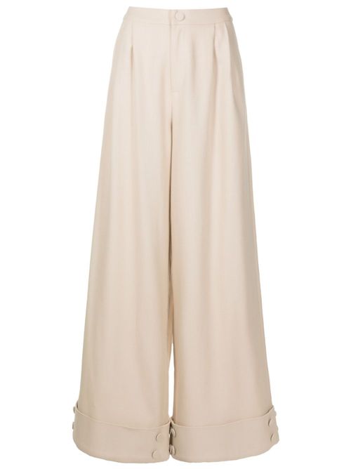 Lirio wide-leg trousers - Neutrals