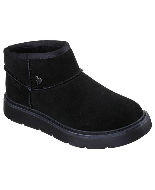 Women's Slip-Ins: Keepsakes Cozy - Cozy Mini Boots from Finish Line - Black
