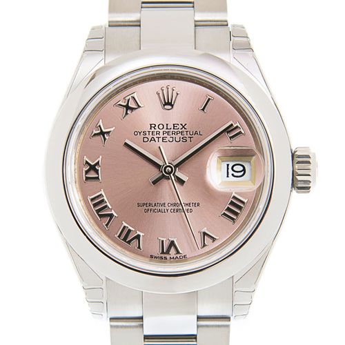 Lady-Datejust Pink Dial Automatic Ladies Oyster Watch 279160PRO