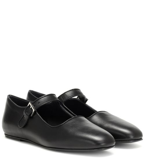 Ava leather ballet flats